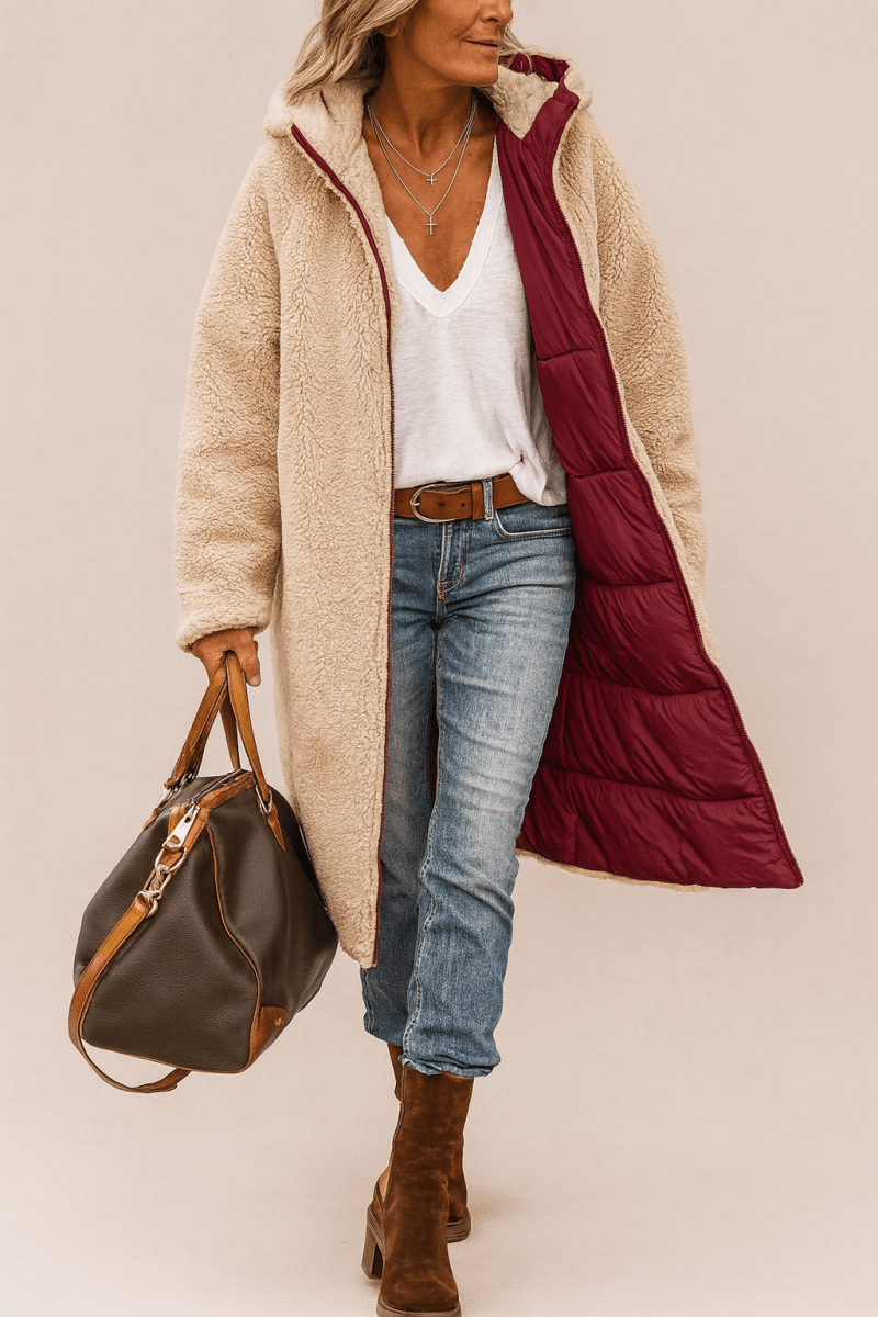 SASHA | SOFT REVERSIBLE COAT