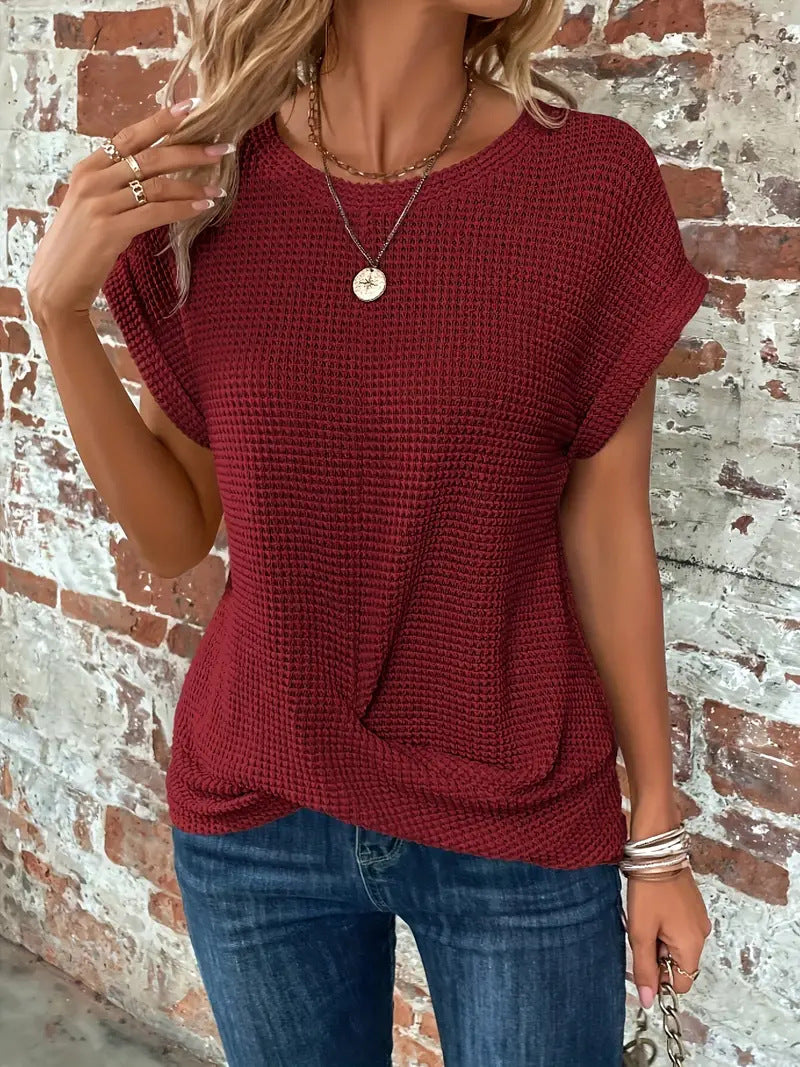 Sophie -  The Sweetheart Round Neck T-Shirt
