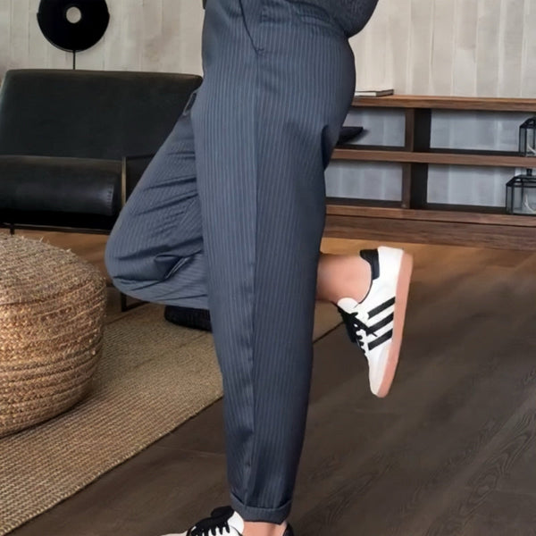 Elara - High-Waist Tailored Pants