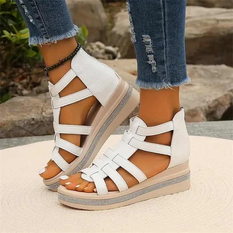 Scarlett - Strappy Platform Sandals