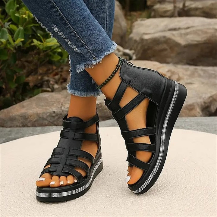 Scarlett - Strappy Platform Sandals