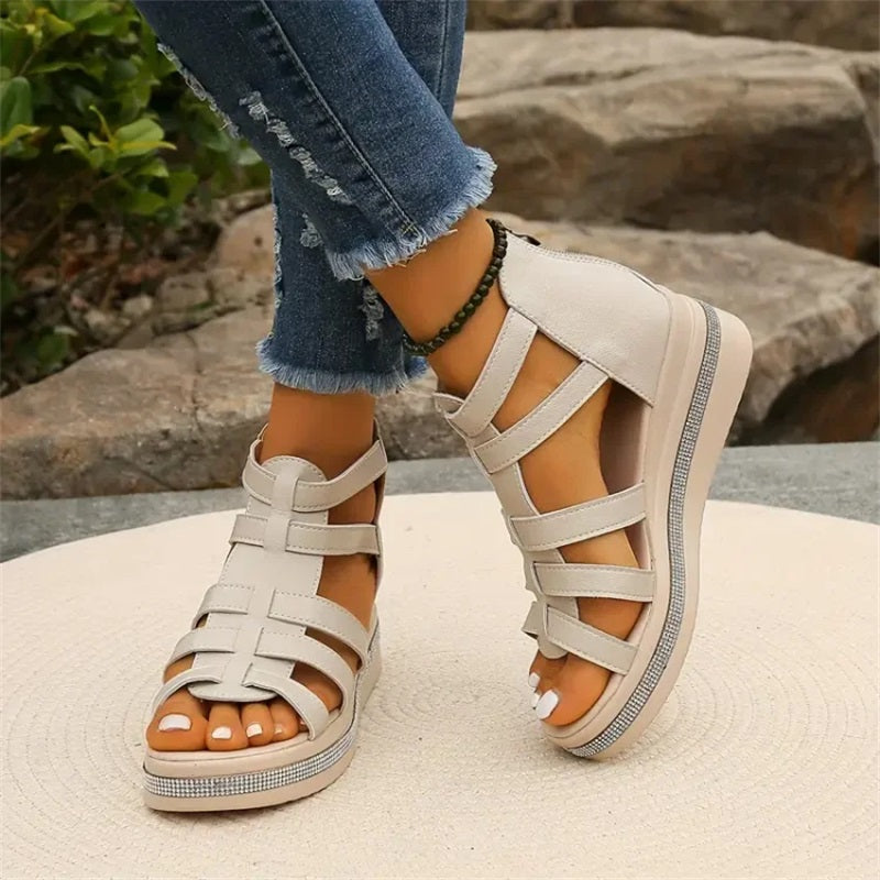Scarlett - Strappy Platform Sandals