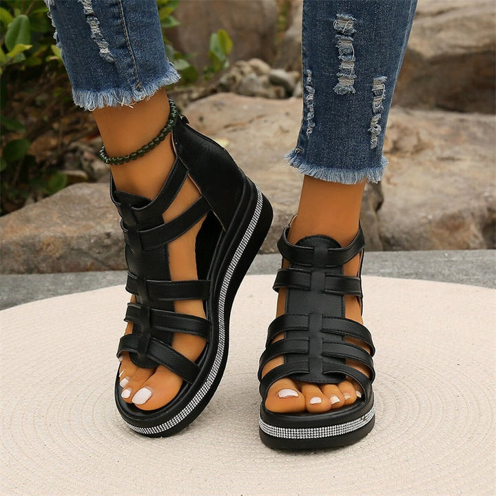 Scarlett - Strappy Platform Sandals