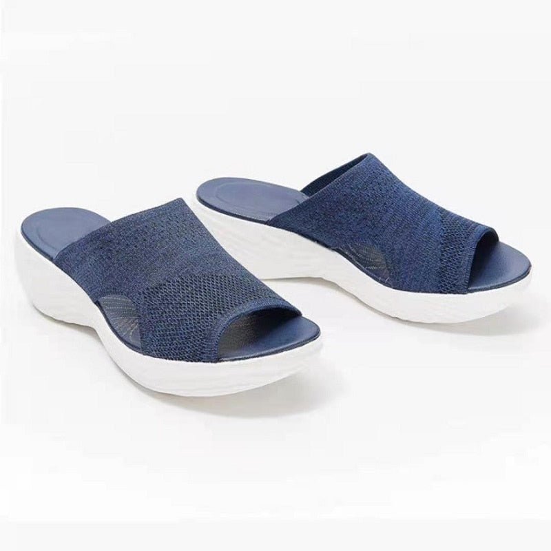 Bella - Stretch Slip-On Sandals